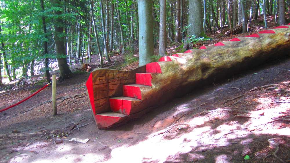 Holztreppe