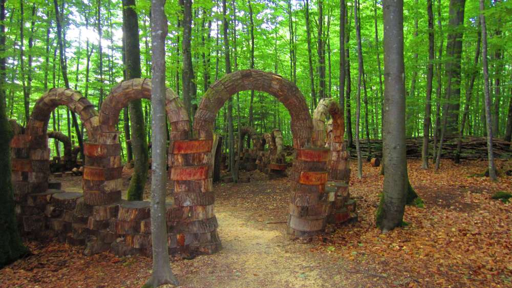 Holzschloss