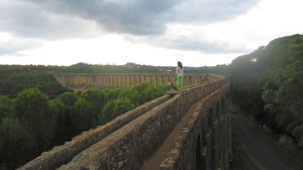 Sofia auf dem Aqudukt