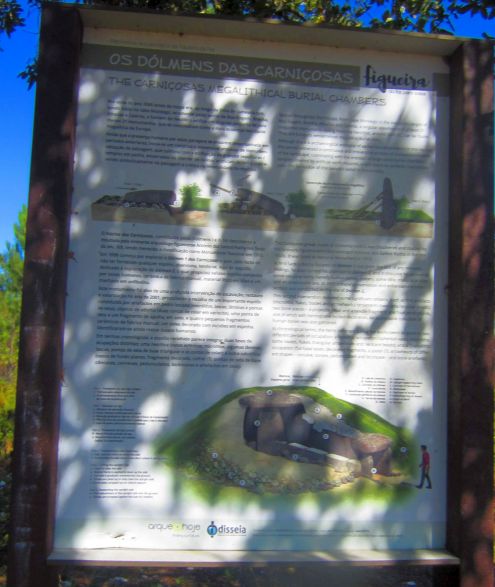 Anta das Carnicosas Schild