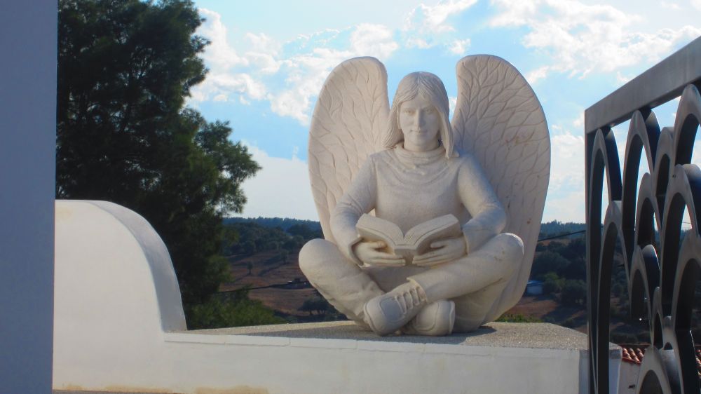 Engel auf dem Friedhof