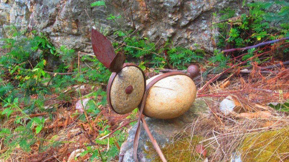 Skulptur Hase