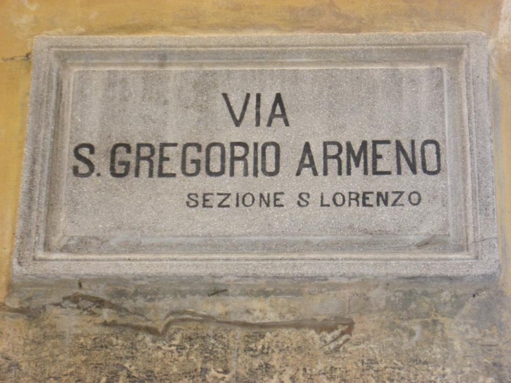 Via San Gregorio Armeno