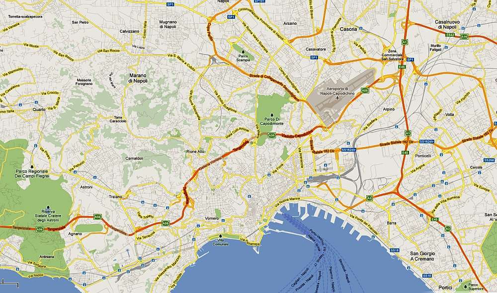 map Neapel
