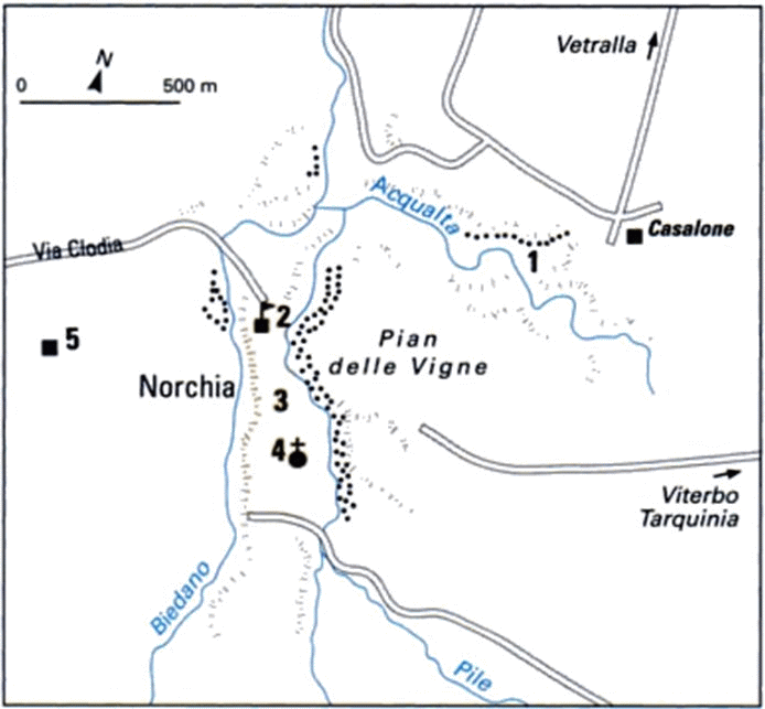 IMAG_Norchia_Lageplan