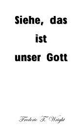 Buch_Siehe_das_ist_unser_Gott