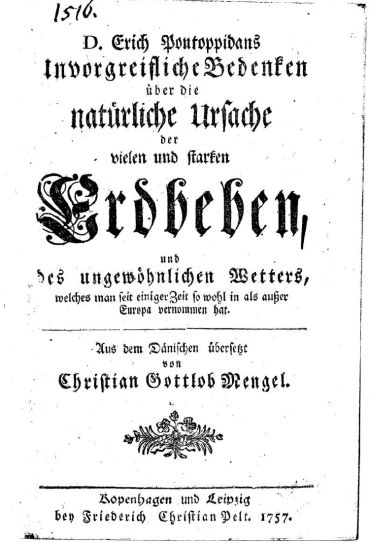 Erdbeben Lissabon